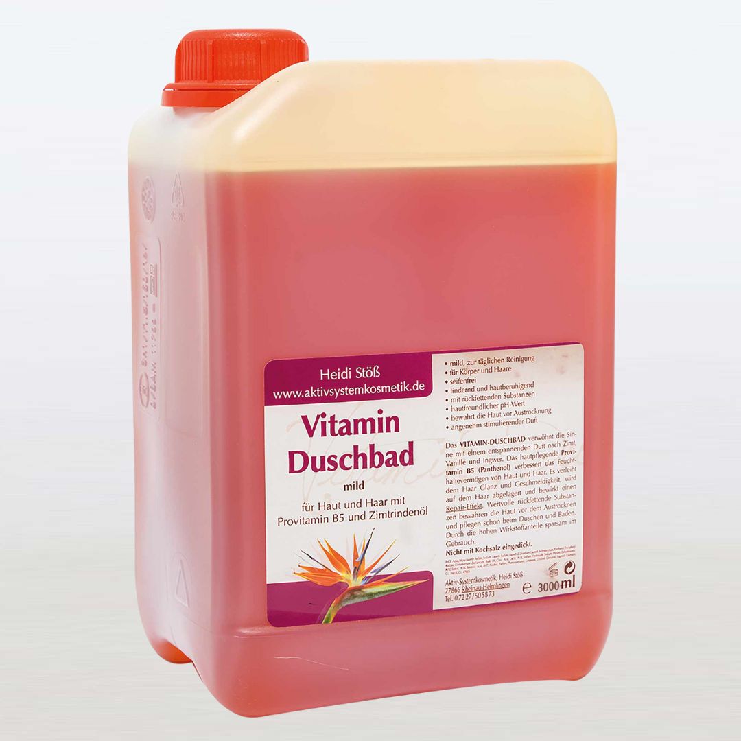 Vitamin-Duschbad Kanister